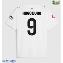 Valencia Hugo Duro #9 Hjemmedrakt 2025-26 Kortermet